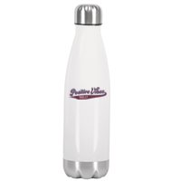 Positive Vibes Stainless Steel Insulated Water Bottle