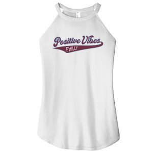 Positive Vibes Women's Perfect Tri Rocker Tank