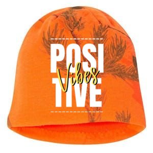 Positive Vibes Kati - Camo Knit Beanie