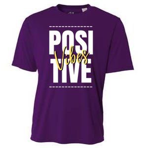 Positive Vibes Cooling Performance Crew T-Shirt