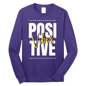 Positive Vibes Long Sleeve Shirt