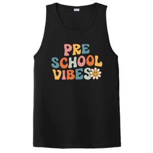 Preschool Vibes Preschool Team Retro 1st Day Of School PosiCharge Competitor Tank