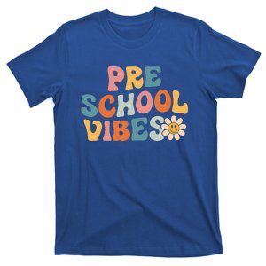 Preschool Vibes Preschool Team Retro 1st Day Of School T-Shirt