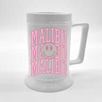 Preppy Varsity Pink Malibu California Beer Stein