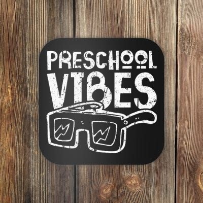 Preschool Vibes Preschool Teacher Coaster