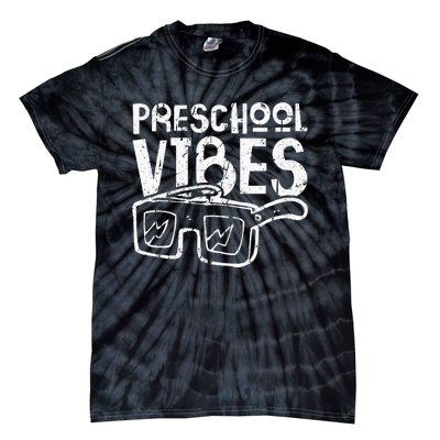 Preschool Vibes Preschool Teacher Tie-Dye T-Shirt