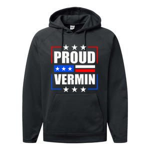 Proud Vermin  Performance Fleece Hoodie