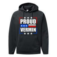 Proud Vermin  Performance Fleece Hoodie