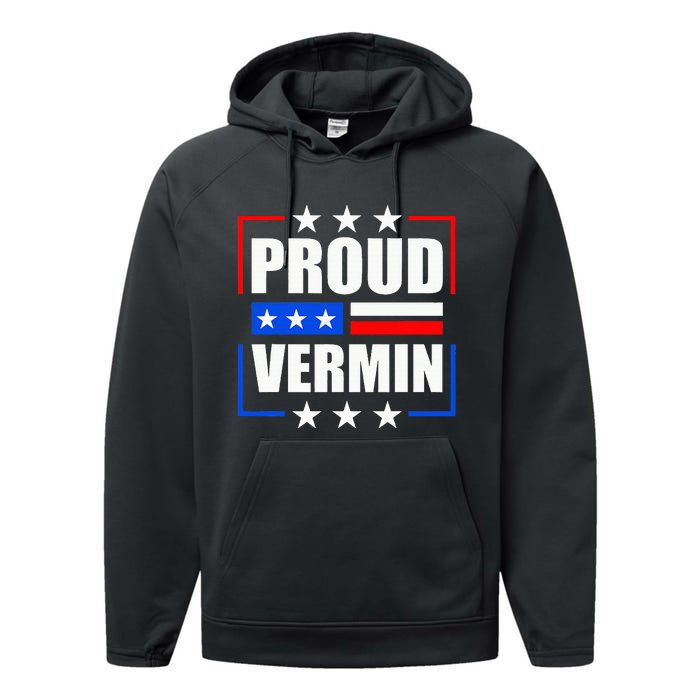 Proud Vermin  Performance Fleece Hoodie