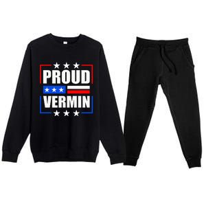 Proud Vermin  Premium Crewneck Sweatsuit Set