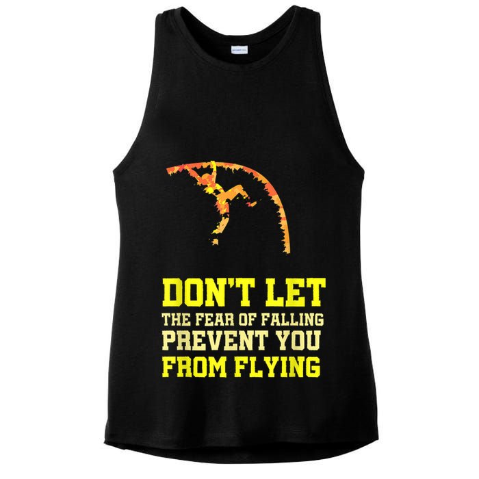 Pole Vaulting Pole Track & Field Pole Vault Ladies PosiCharge Tri-Blend Wicking Tank