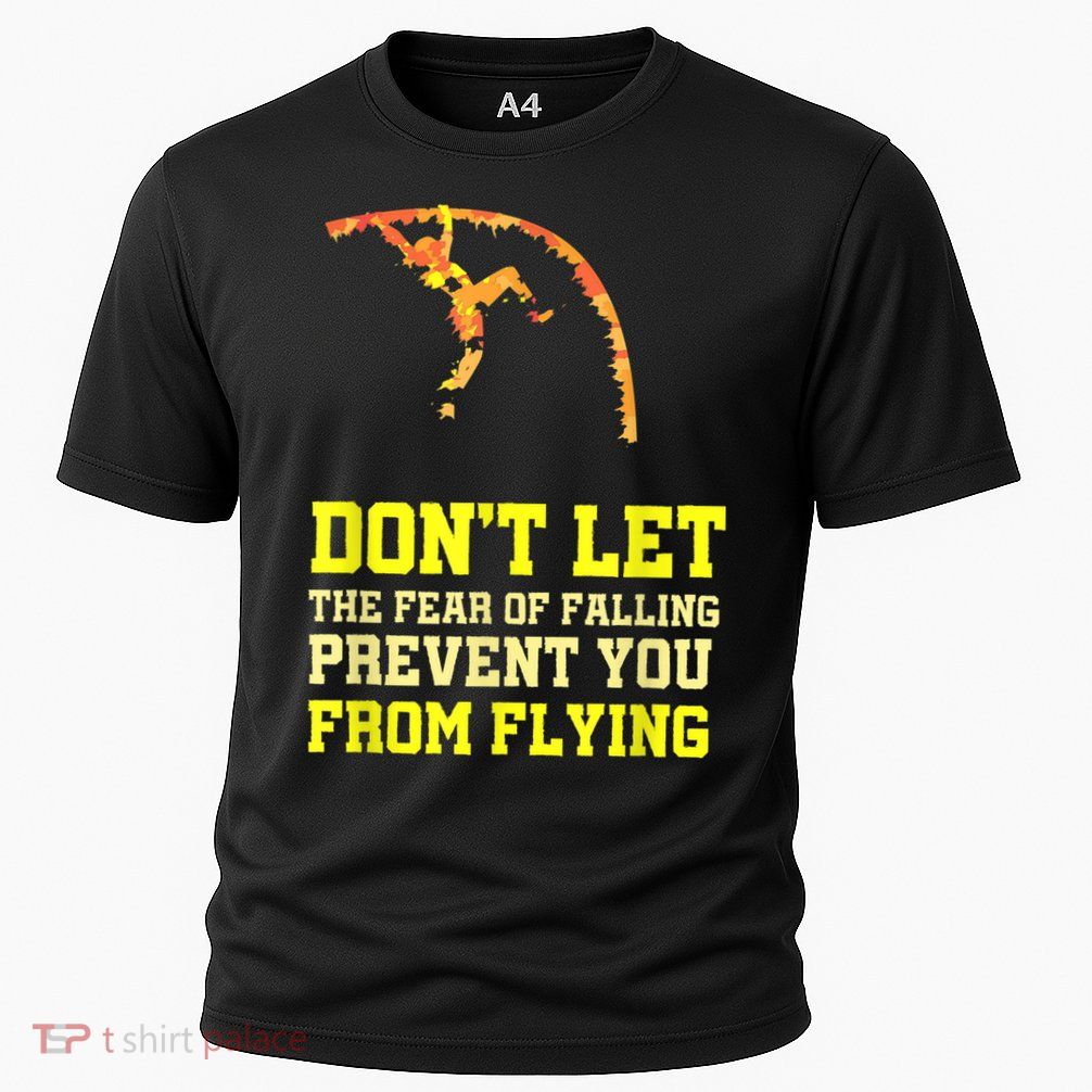 Pole Vaulting Pole Track & Field Pole Vault Cooling Performance Crew T-Shirt