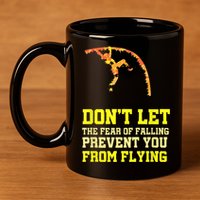 Pole Vaulting Pole Track & Field Pole Vault 11oz C Handle Ceramic Mug