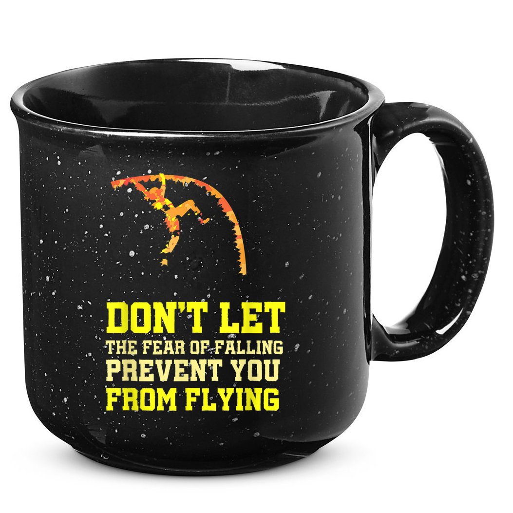 Pole Vaulting Pole Track & Field Pole Vault 15oz Campfire Ceramic Mug