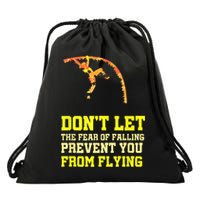 Pole Vaulting Pole Track & Field Pole Vault Drawstring Bag