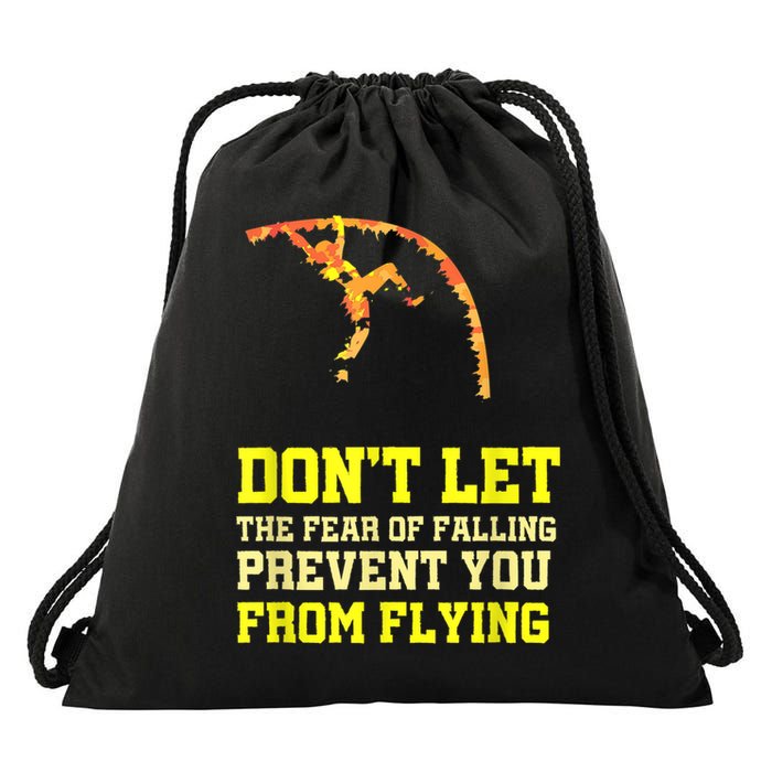 Pole Vaulting Pole Track & Field Pole Vault Drawstring Bag