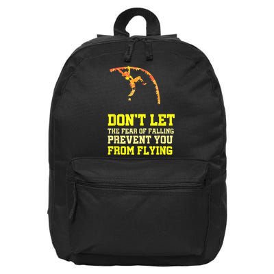 Pole Vaulting Pole Track & Field Pole Vault 16 in Basic Backpack