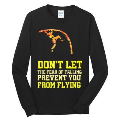 Pole Vaulting Pole Track & Field Pole Vault Tall Long Sleeve T-Shirt