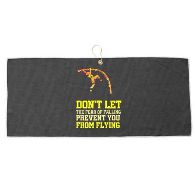 Pole Vaulting Pole Track & Field Pole Vault Large Microfiber Waffle Golf Towel