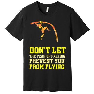 Pole Vaulting Pole Track & Field Pole Vault Premium T-Shirt