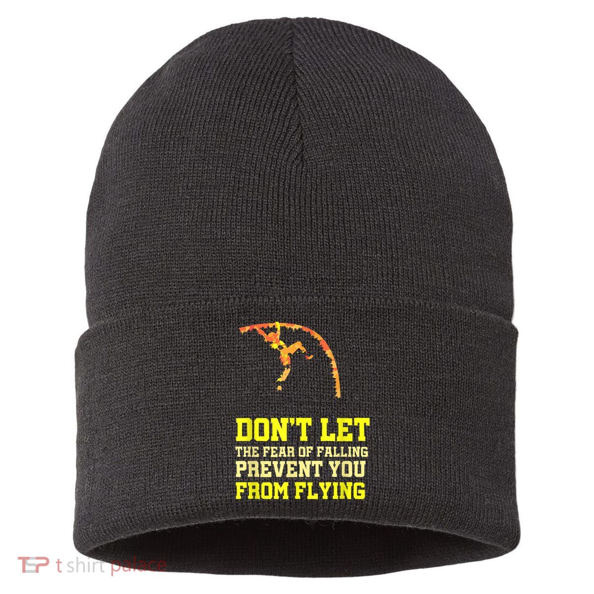 Pole Vaulting Pole Track & Field Pole Vault Sustainable Knit Beanie