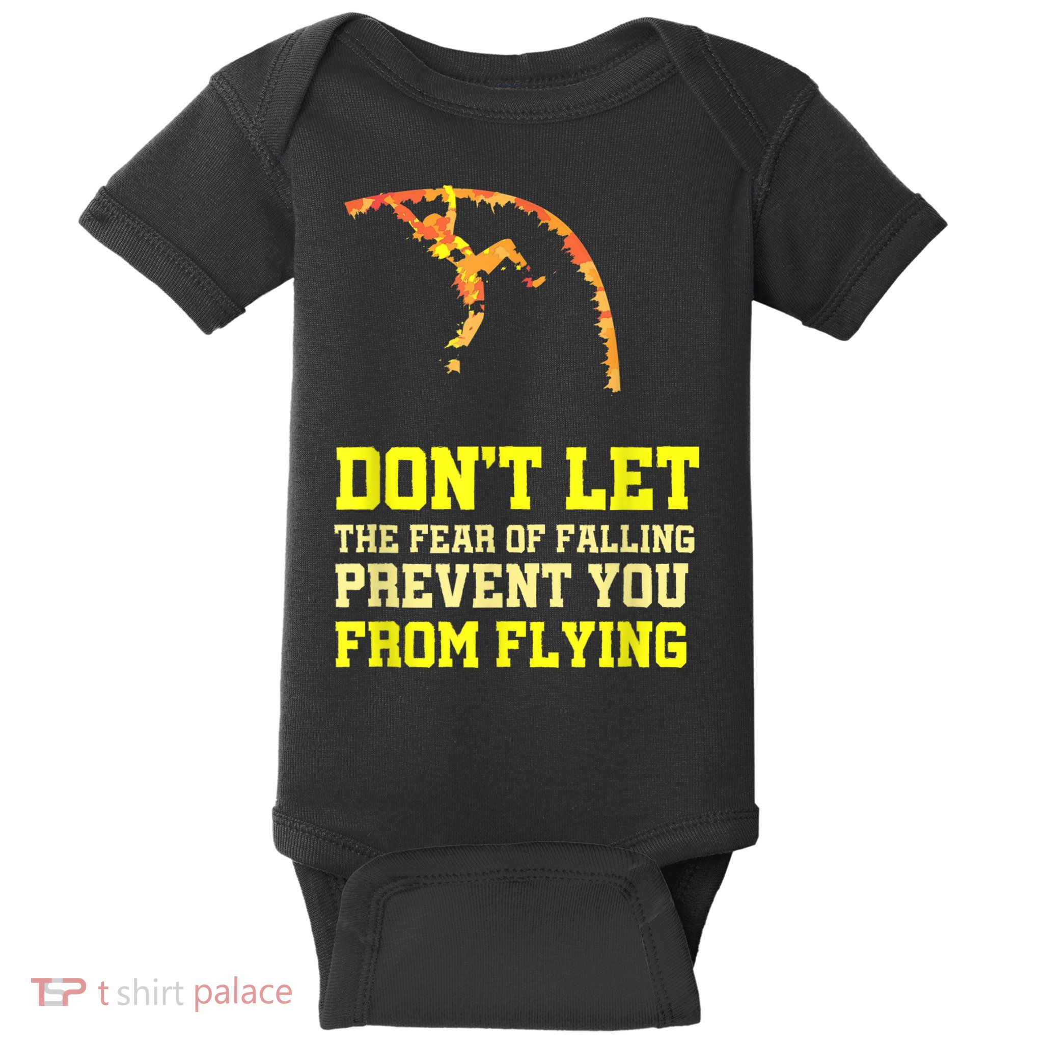 Pole Vaulting Pole Track & Field Pole Vault Baby Bodysuit