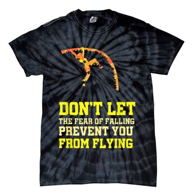 Pole Vaulting Pole Track & Field Pole Vault Tie-Dye T-Shirt