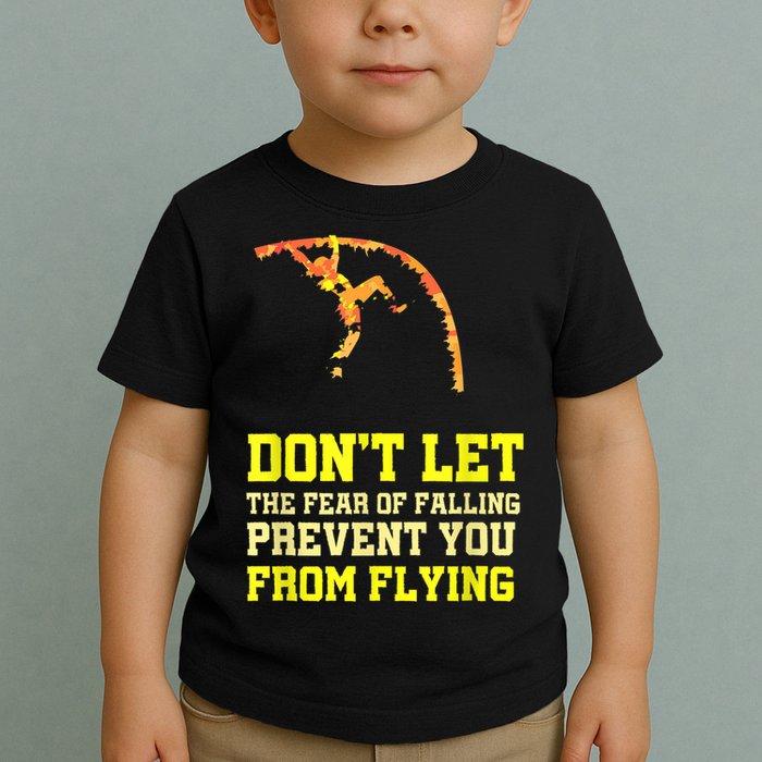 Pole Vaulting Pole Track & Field Pole Vault Toddler T-Shirt