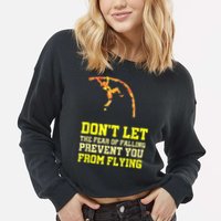 Pole Vaulting Pole Track & Field Pole Vault Cropped Pullover Crew