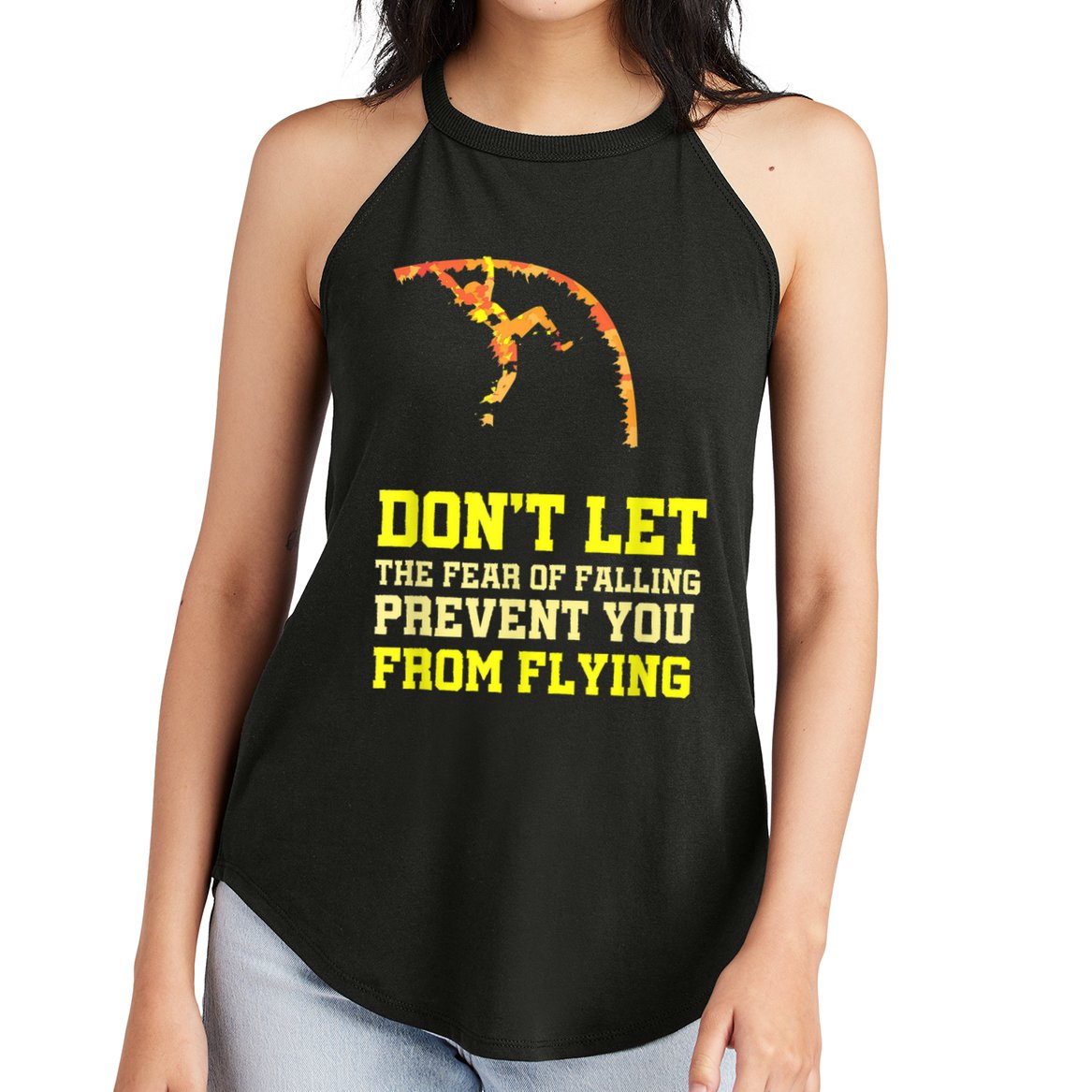Pole Vaulting Pole Track & Field Pole Vault Women's Perfect Tri Rocker Tank