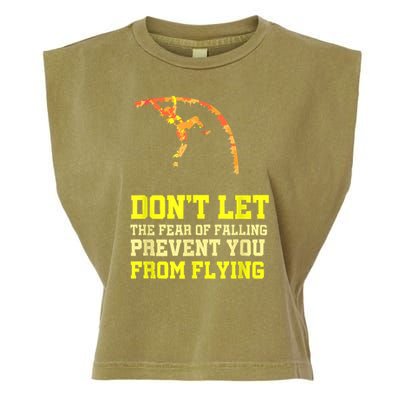Pole Vaulting Pole Track & Field Pole Vault Garment-Dyed Women's Muscle Tee