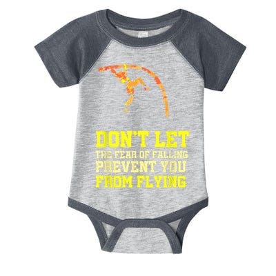 Pole Vaulting Pole Track & Field Pole Vault Infant Baby Jersey Bodysuit