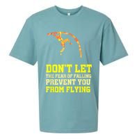 Pole Vaulting Pole Track & Field Pole Vault Sueded Cloud Jersey T-Shirt