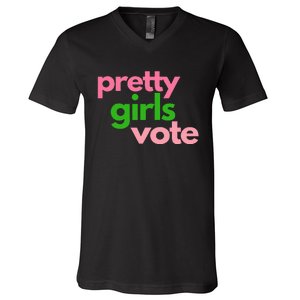 Pretty Vote V-Neck T-Shirt