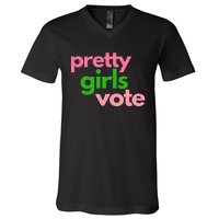 Pretty Vote V-Neck T-Shirt