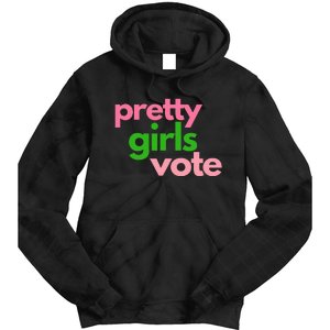 Pretty Vote Tie Dye Hoodie