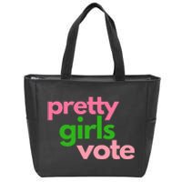 Pretty Vote Zip Tote Bag