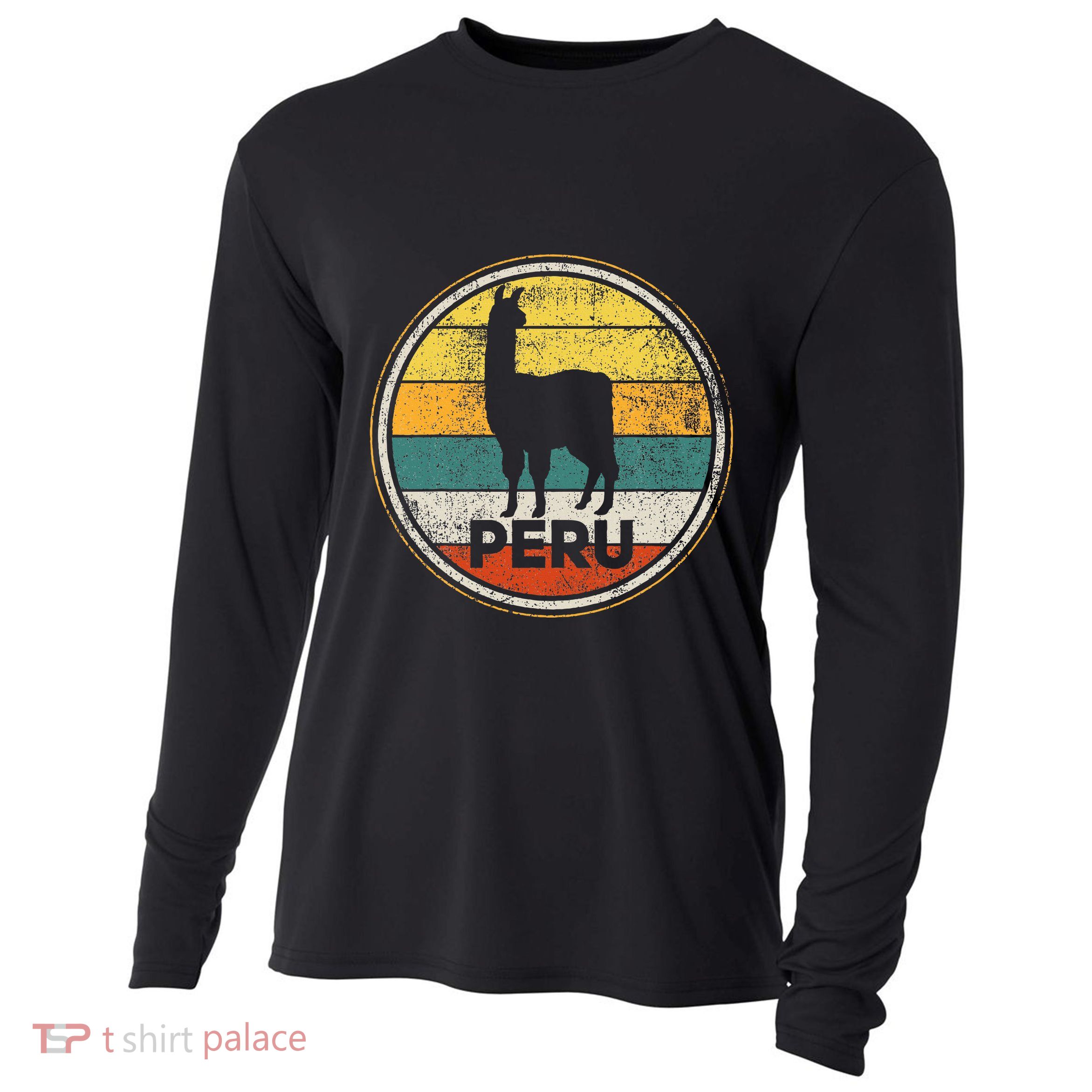 Peru Vicuna Peruvian Cooling Performance Long Sleeve Crew