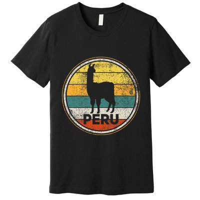 Peru Vicuna Peruvian Premium T-Shirt