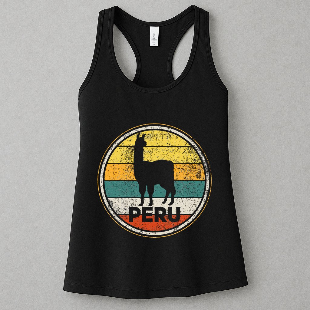 Peru Vicuna Peruvian Womens Tank Top