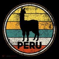 Peru Vicuna Peruvian Women's V-Neck T-Shirt
