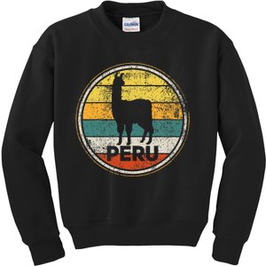 Peru Vicuna Peruvian Kids Sweatshirt