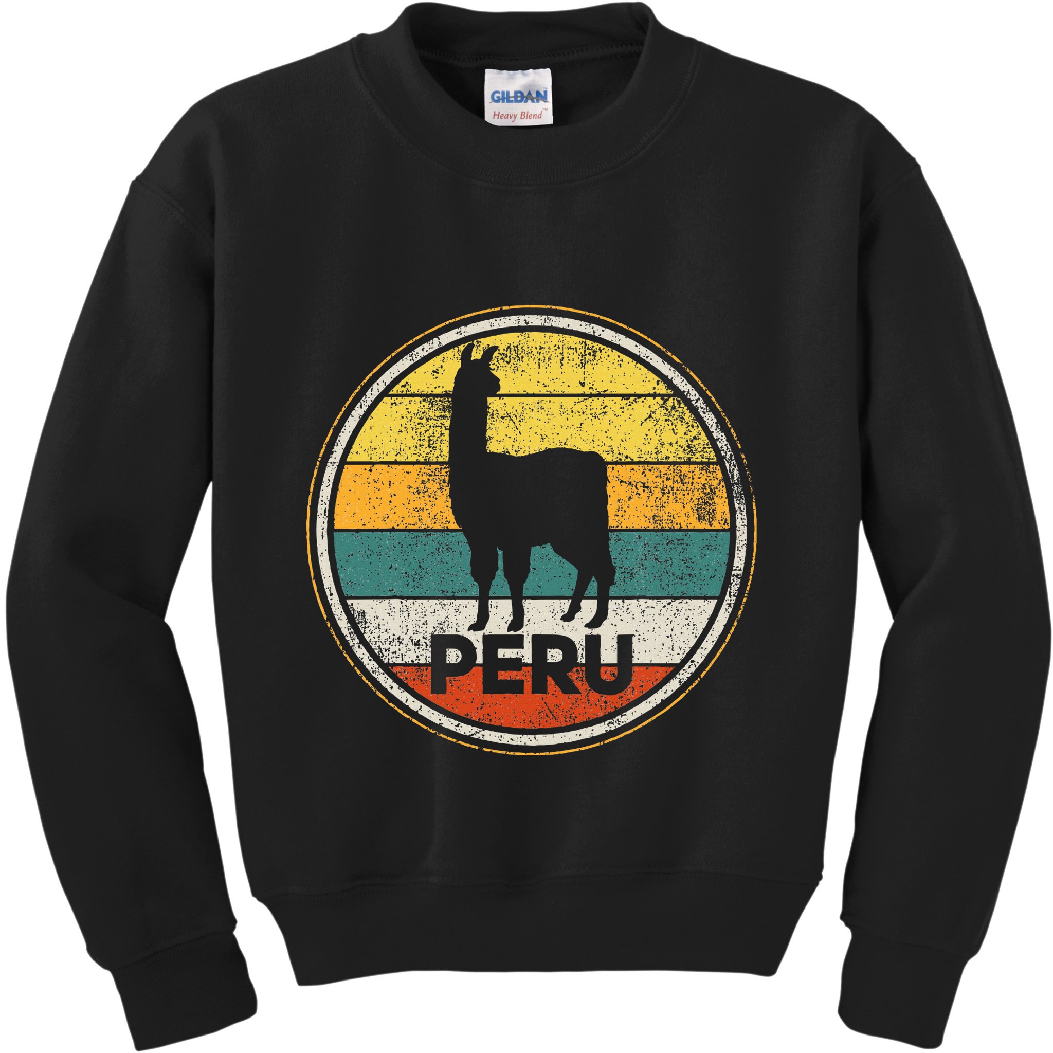 Peru Vicuna Peruvian Kids Sweatshirt