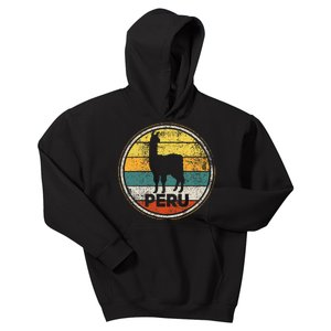 Peru Vicuna Peruvian Kids Hoodie