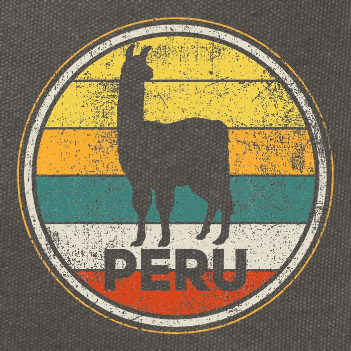 Peru Vicuna Peruvian Cotton Canvas Backpack
