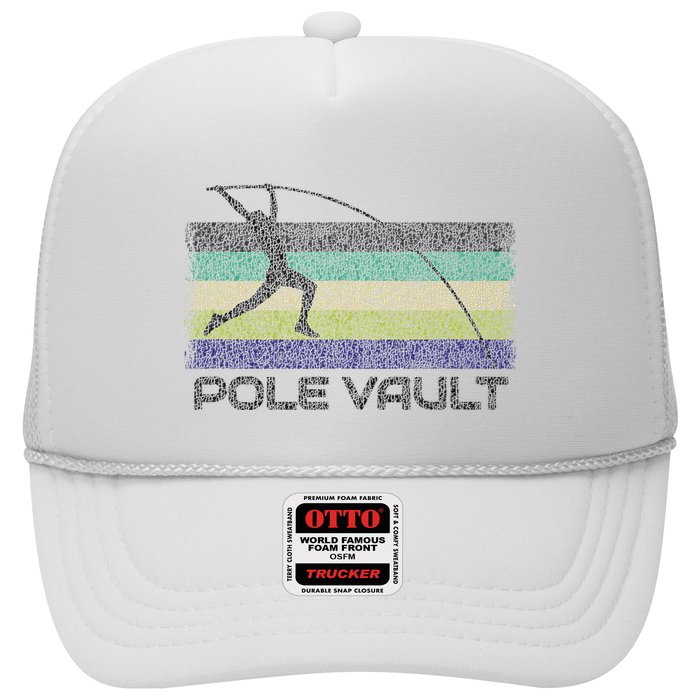 Pole Vault Retro Fun Pole Vaulting Design For Your Vaulter Trucker Hat