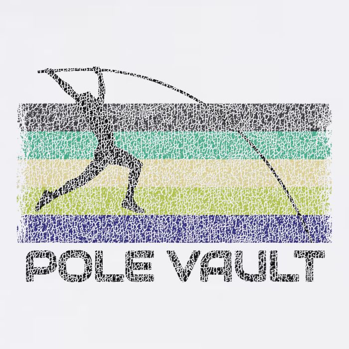 Pole Vault Retro Fun Pole Vaulting Design For Your Vaulter Trucker Hat