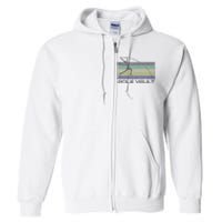 Pole Vault Retro Fun Pole Vaulting Design For Your Vaulter Full Zip Hoodie