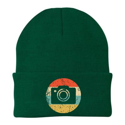 Photographer Vintage Retro Camera Knit Cap Winter Beanie