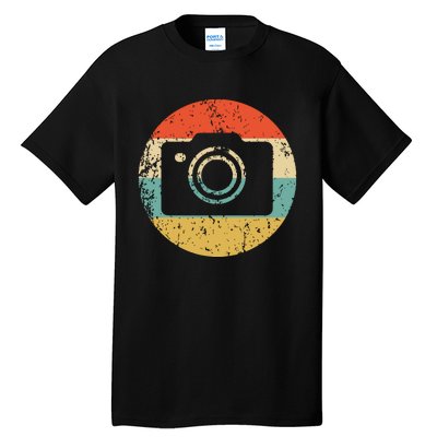 Photographer Vintage Retro Camera Tall T-Shirt